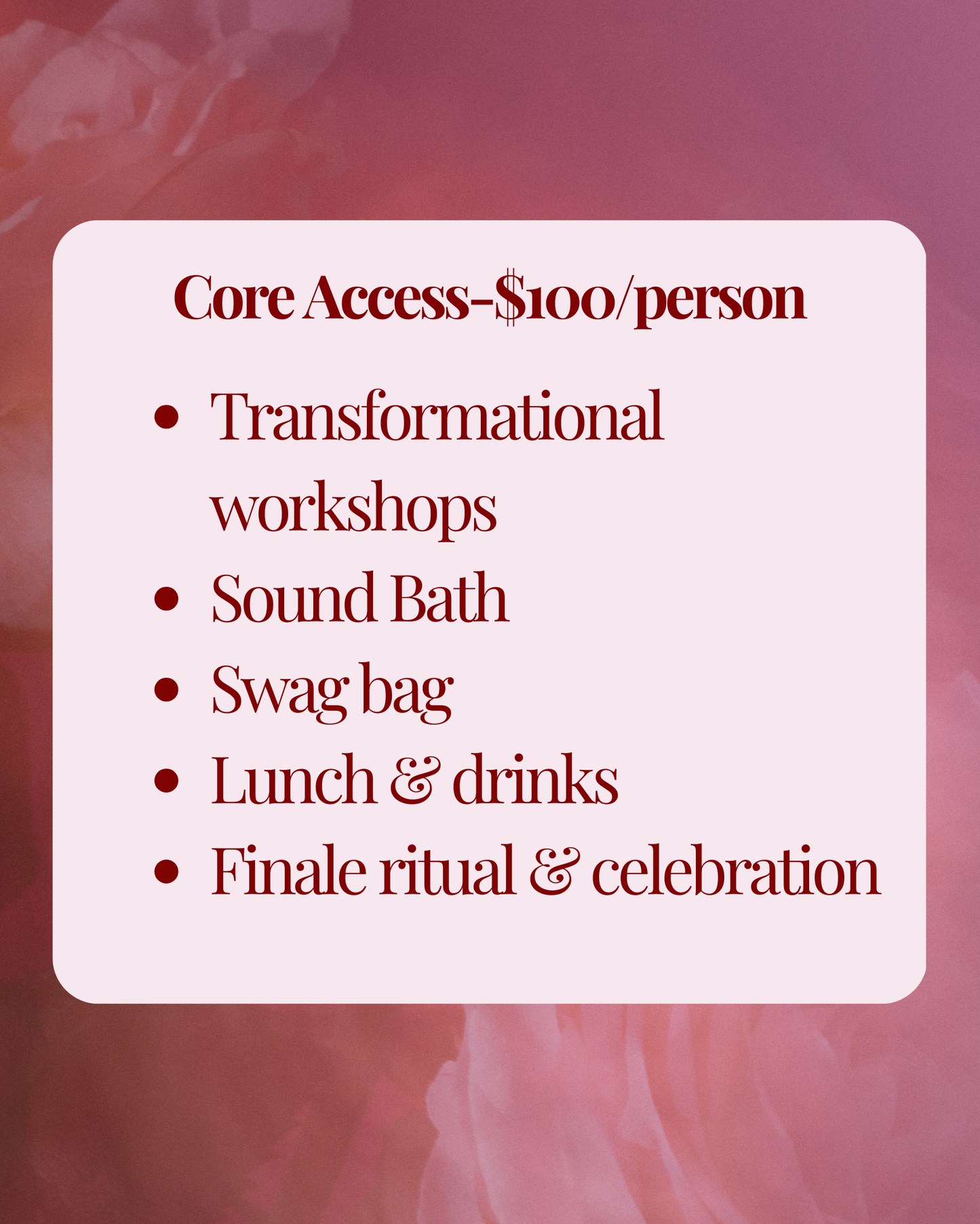A Return To You/Un Regreso A Ti-CORE ACCESS EXPERIENCE