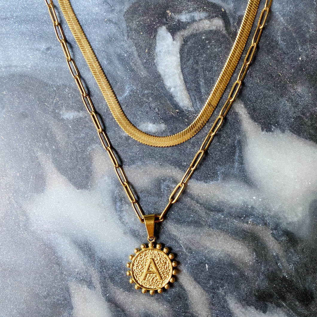 Herringbone Chain Necklace