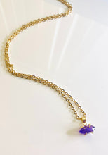 Load image into Gallery viewer, Mini Amethyst Quartz Necklace
