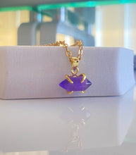 Load image into Gallery viewer, Mini Amethyst Quartz Necklace
