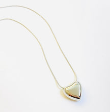 Load image into Gallery viewer, Small Silver Heart Necklace
