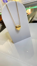 Load image into Gallery viewer, Gold Large Heart Necklace
