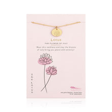 Load image into Gallery viewer, Personalized Birth Month Flower Necklace
