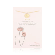 Load image into Gallery viewer, Personalized Birth Month Flower Necklace
