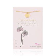 Load image into Gallery viewer, Personalized Birth Month Flower Necklace
